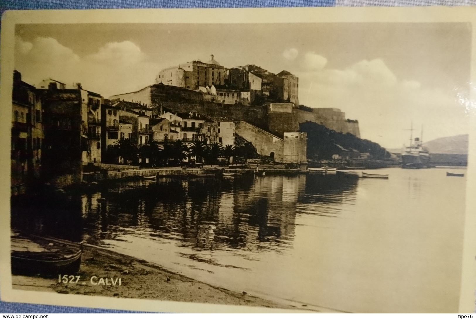 20 Corse CPA Carte Photo Calvi 1527 - Calvi