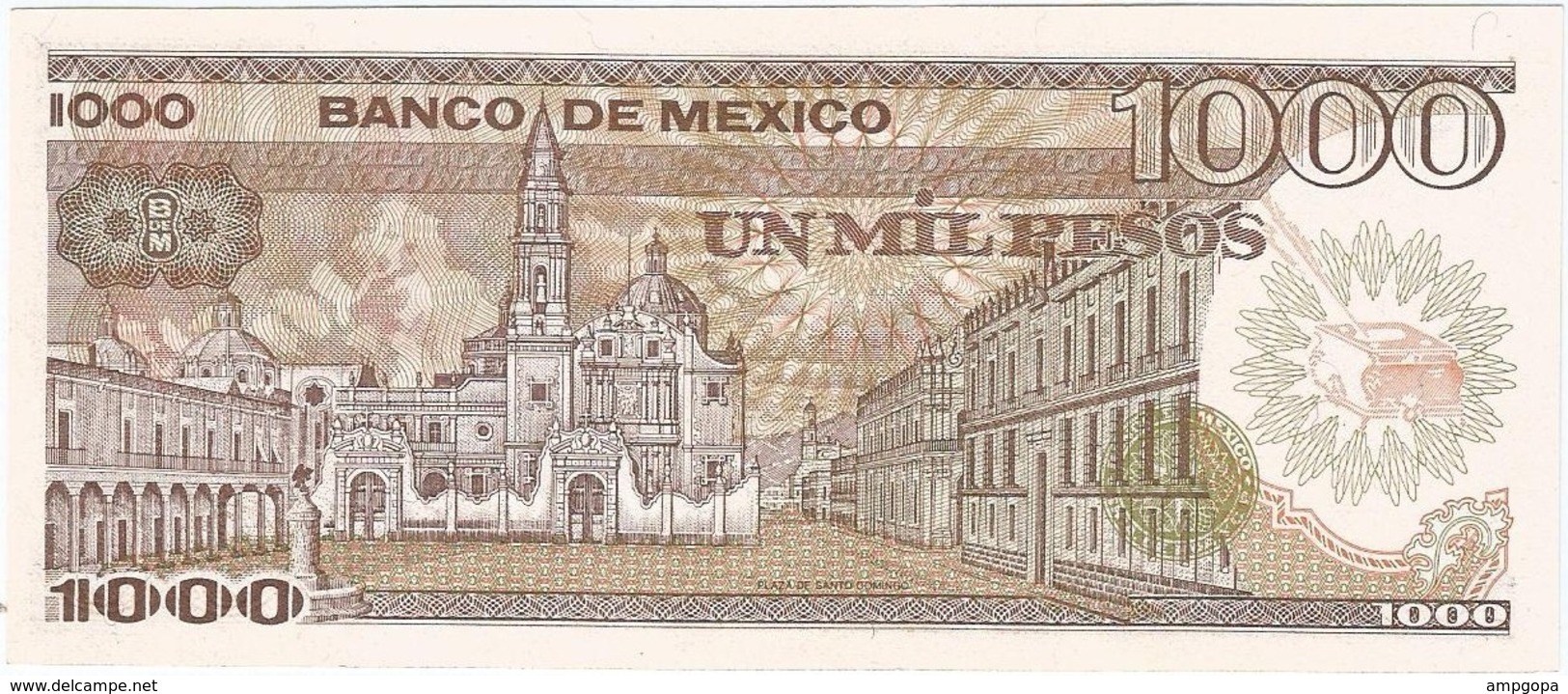 México 1000 Pesos 30-10-1984 Pk 81 WW UNC - México