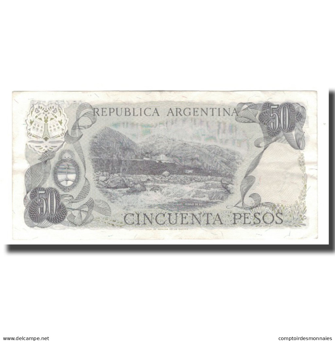 Billet, Argentine, 50 Pesos, Undated (1976-78), KM:301a, SUP - Argentine