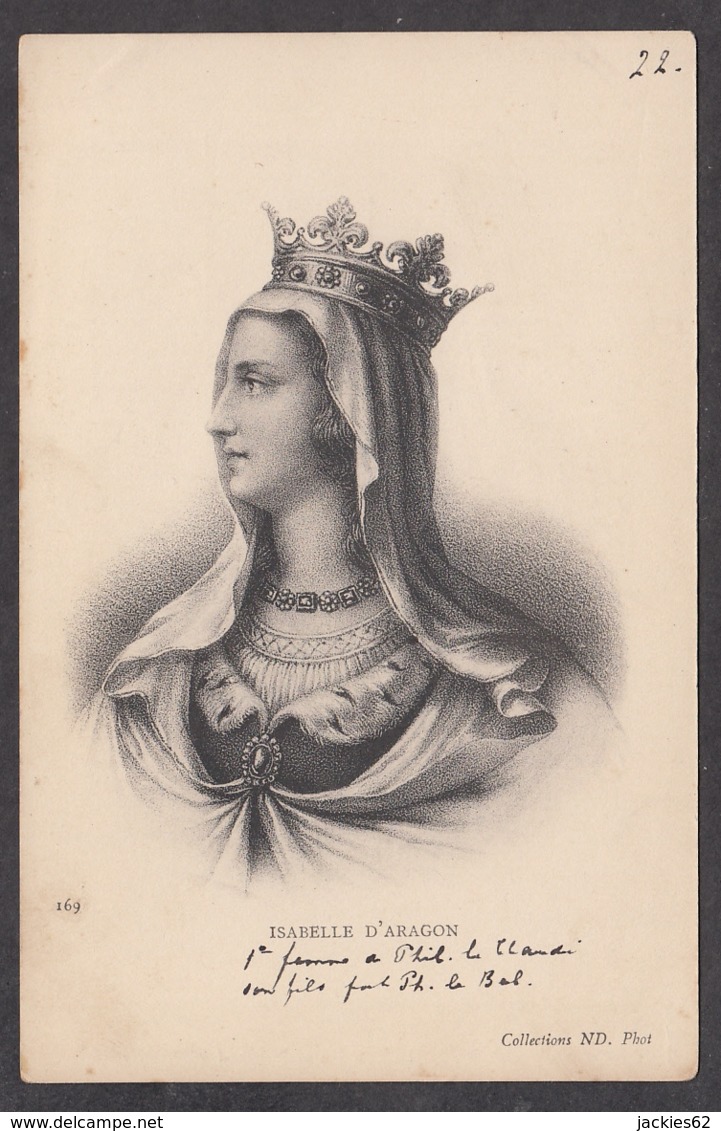 97786/ ISABELLE D'ARAGON, Première Femme De Philippe III Le Hardi - Femmes Célèbres