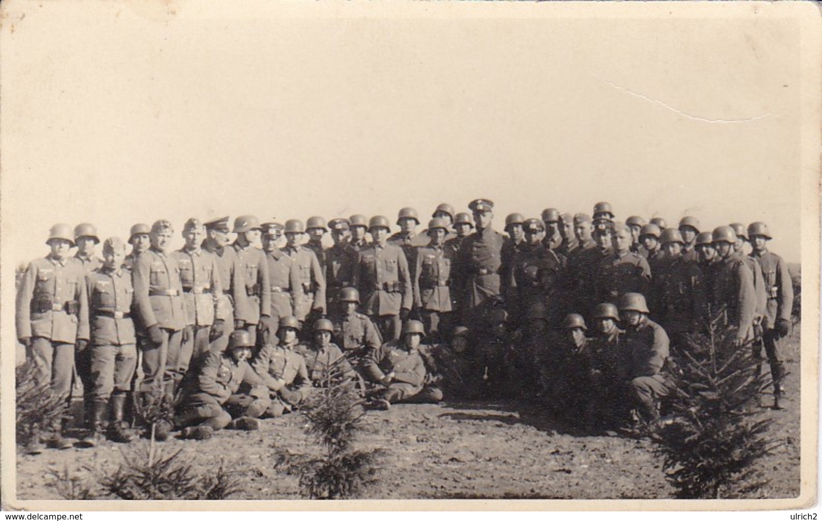 AK Foto Gruppe Deutsche Soldaten - Im Kriege 1940 (40636) - Weltkrieg 1939-45