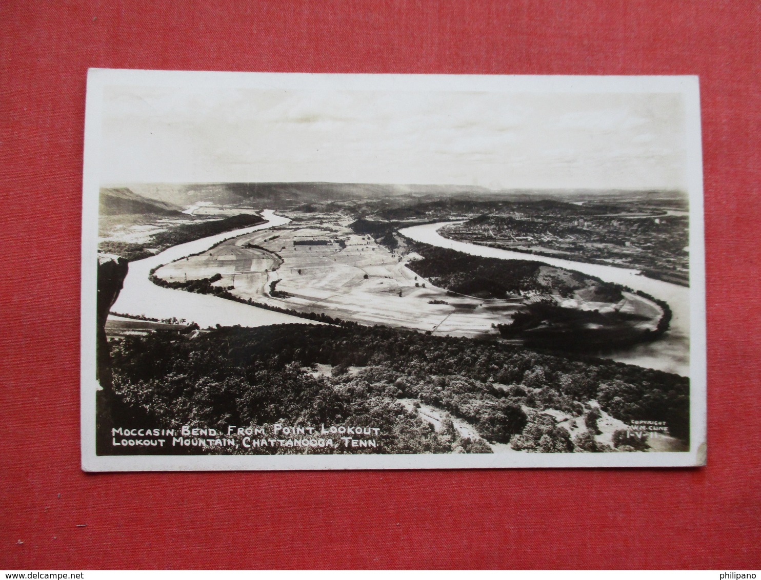 RPPC  Moccasin Bend    Tennessee > Chattanooga>-  Ref 3304 - Chattanooga