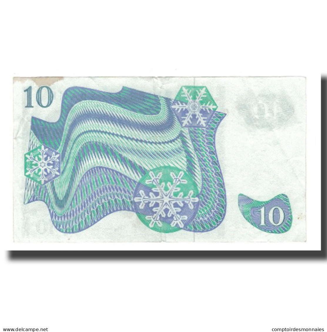 Billet, Suède, 10 Kronor, 1963-1990, 1979, KM:52d, TTB - Sweden