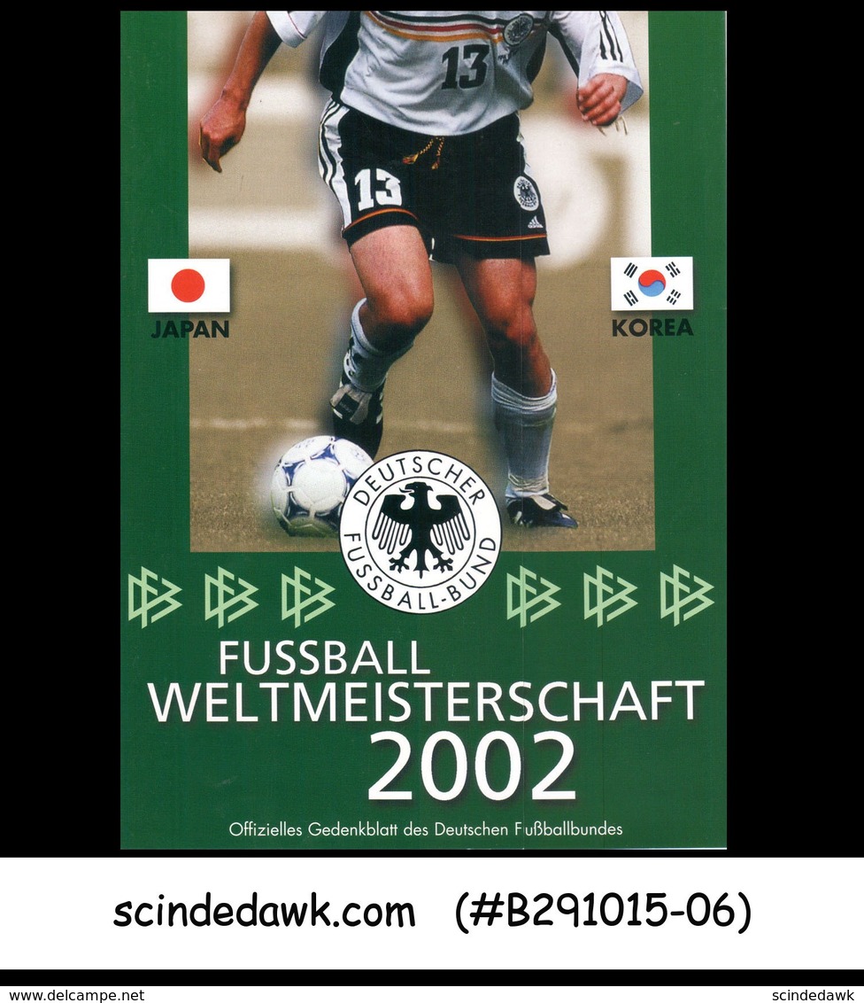 GERMANY - 2002 WORLD CUP OF FOOTBALL / SOCCER - FOLDER - Other & Unclassified