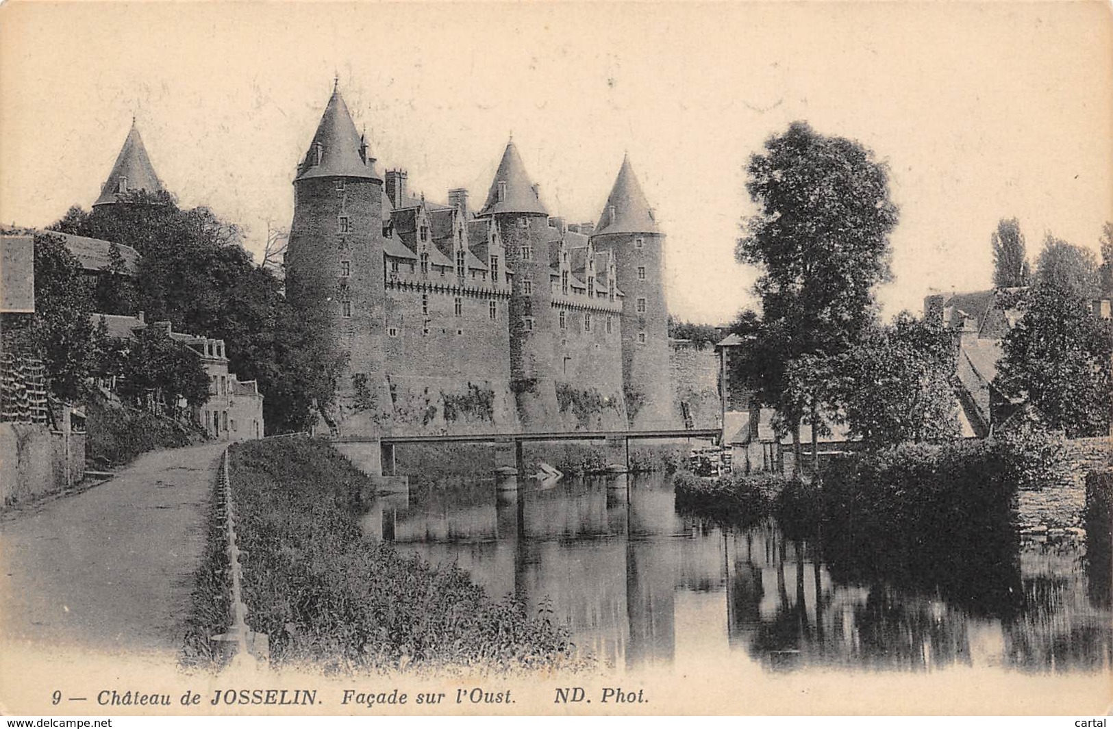 56 - Château De JOSSELIN - Façade Sur L'Oust - Josselin