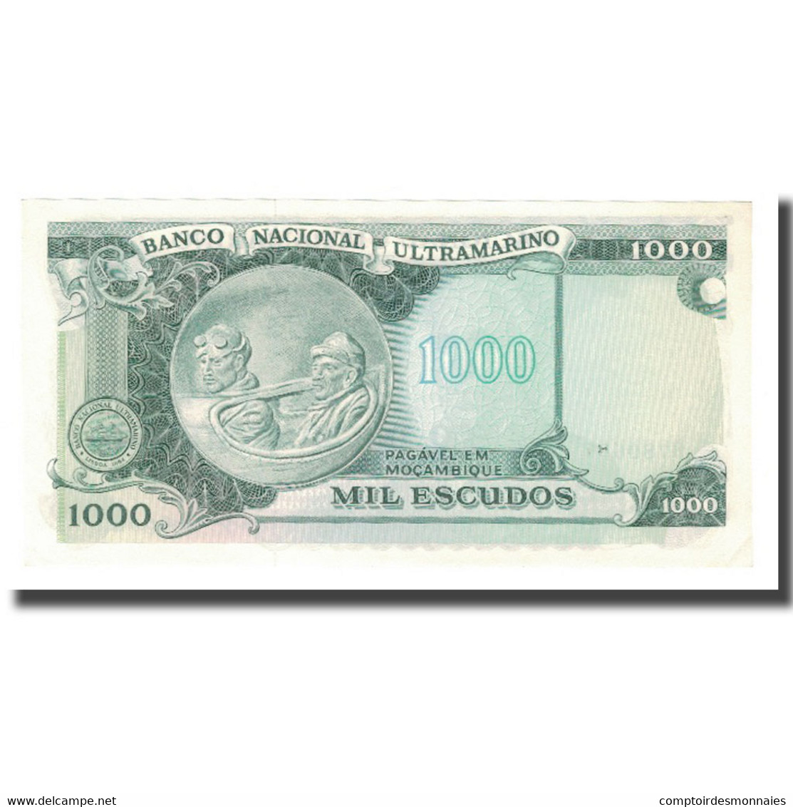 Billet, Mozambique, 1000 Escudos, Undated (1976), KM:119, SPL - Mozambique