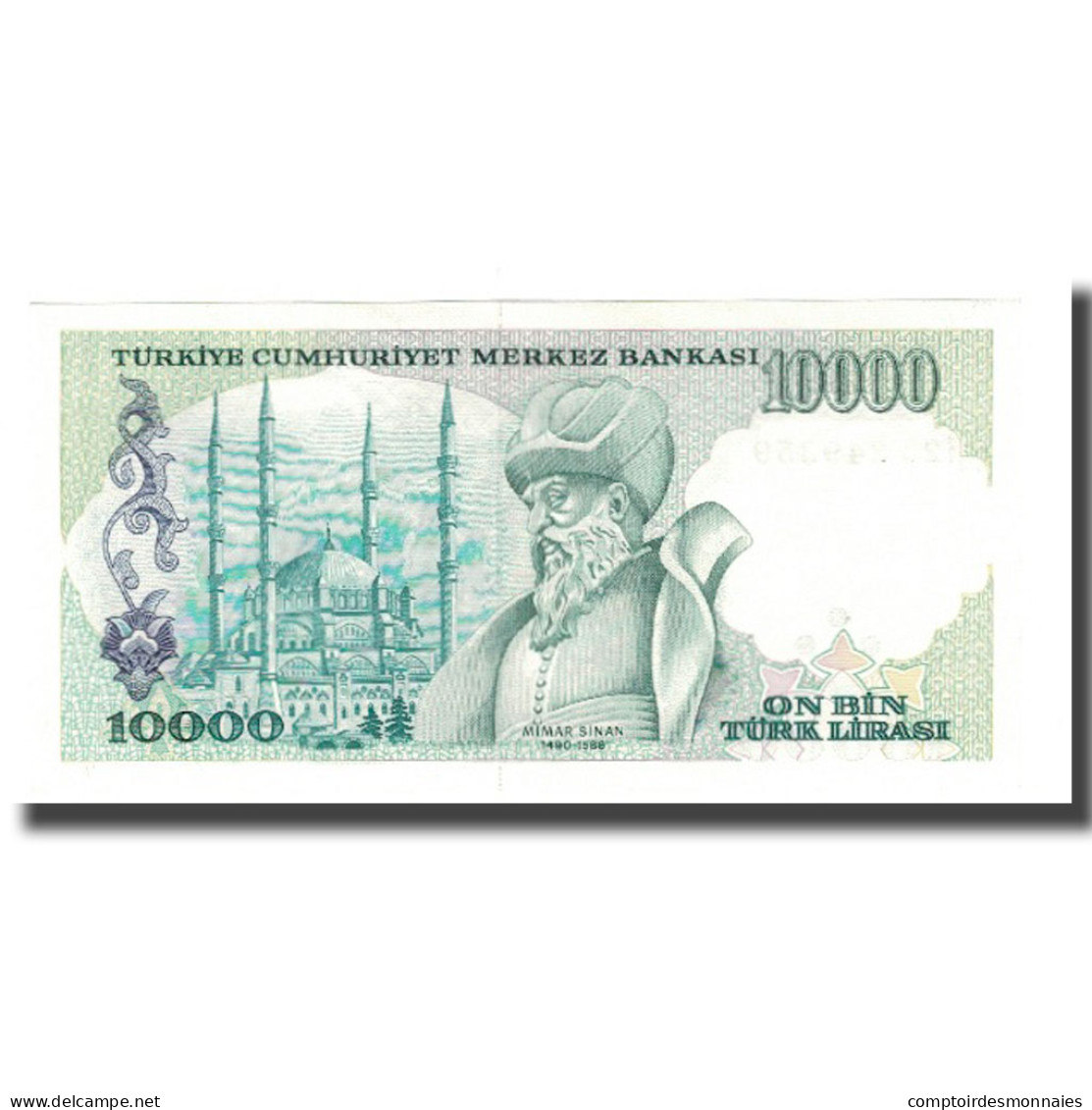 Billet, Turquie, 10,000 Lira, L.1970, 1970-01-14, KM:199, NEUF - Turchia