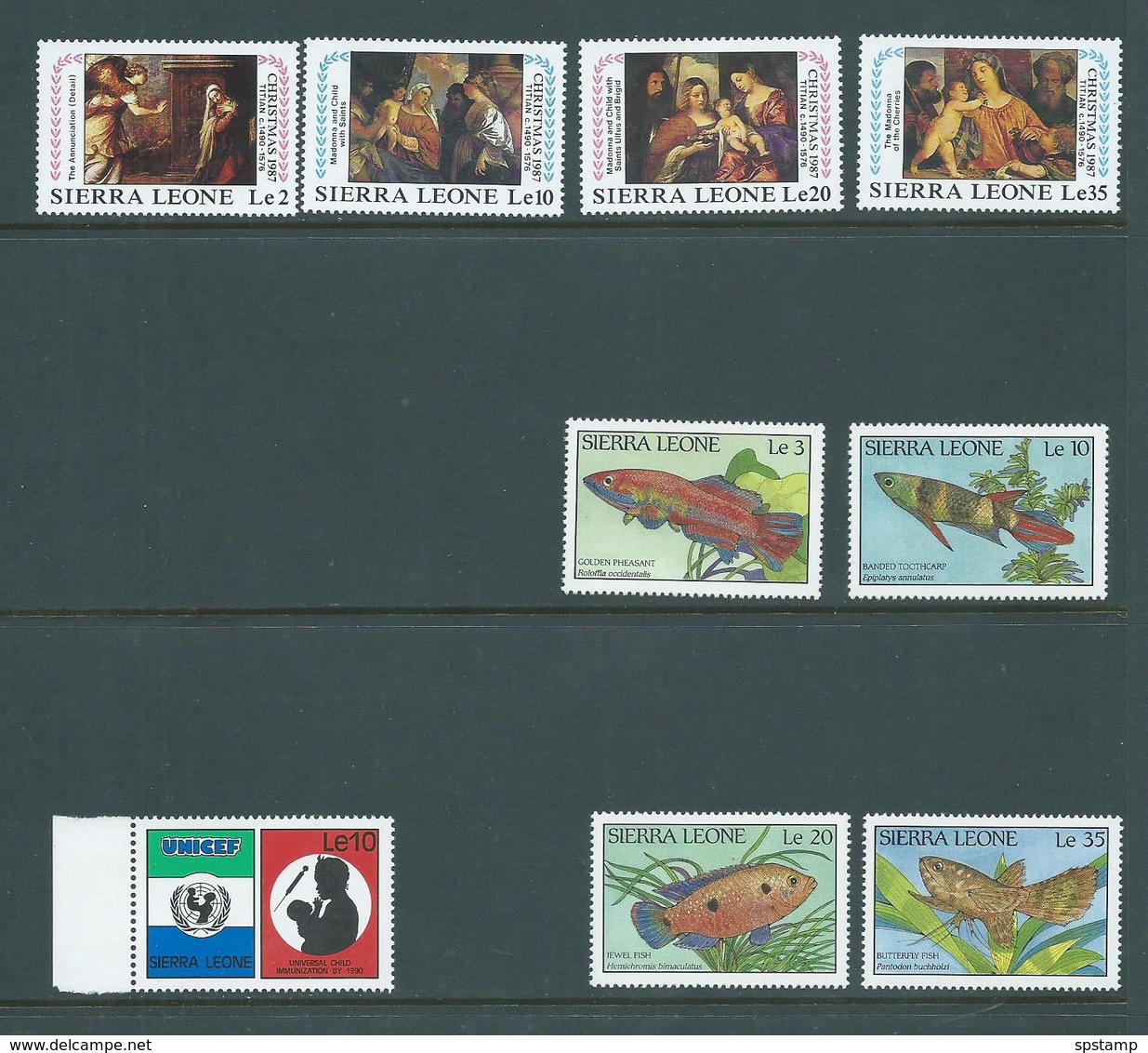 Sierra Leone 1979 - 1988 Collection Of 23 Sets And Extras Fresh MLH - Sierra Leone (1961-...)