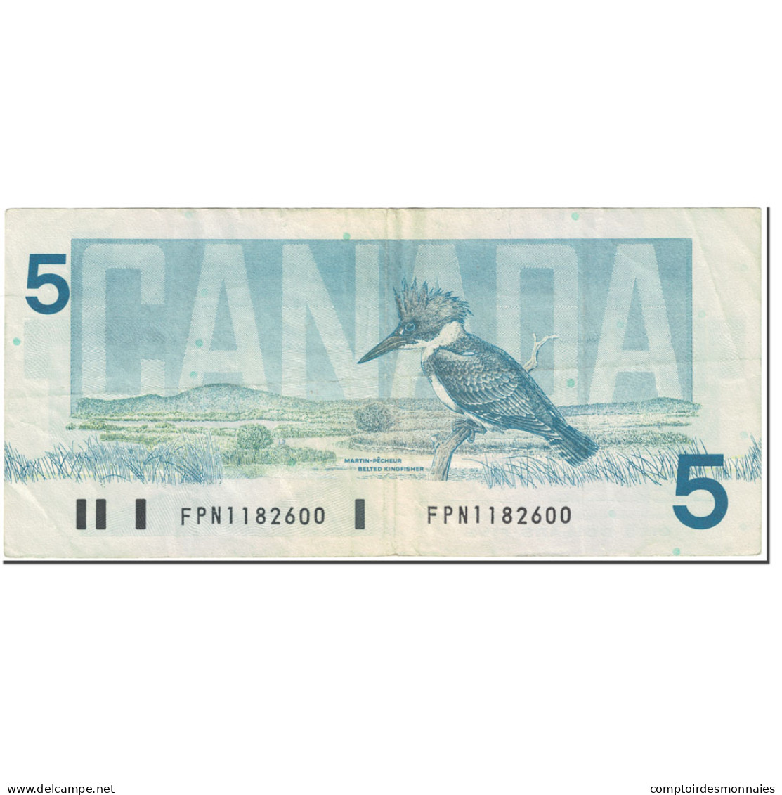 Billet, Canada, 5 Dollars, 1986, Undated (1986), KM:95b, TTB - Kanada