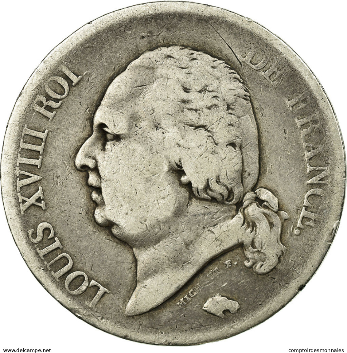 Monnaie, France, Louis XVIII, Louis XVIII, 5 Francs, 1817, Paris, TB, Argent - J. 5 Francs