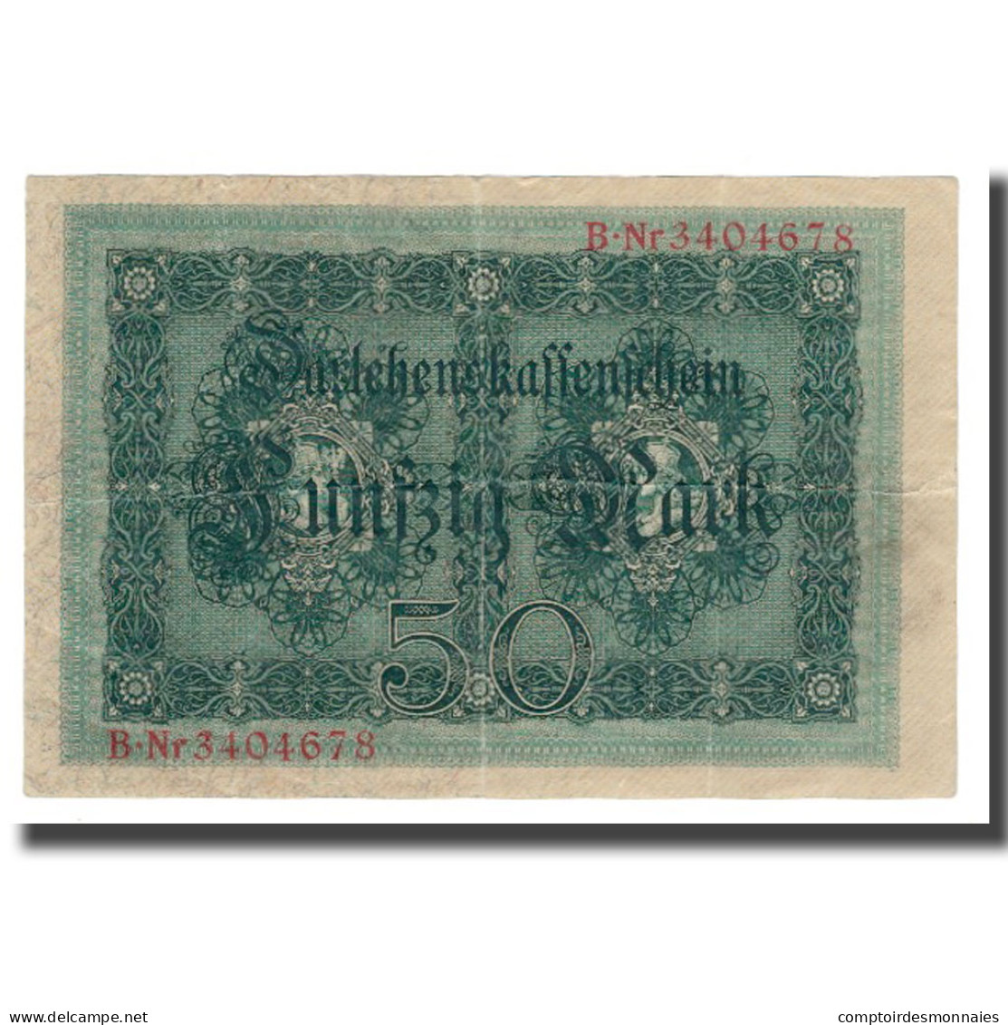 Billet, Allemagne, 50 Mark, 1914, 1914-08-05, KM:49b, TB - 50 Mark