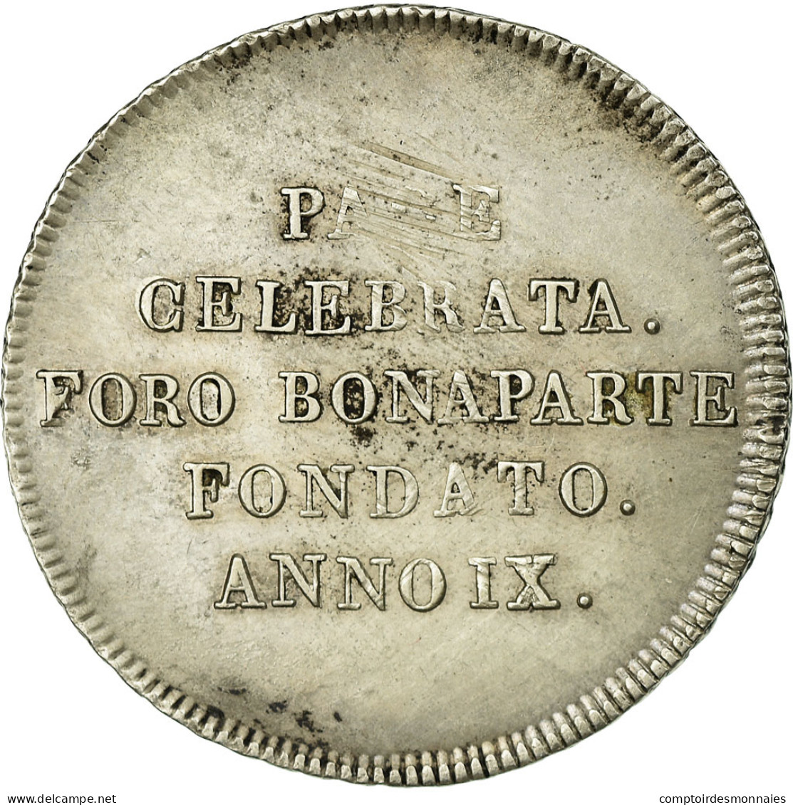 République Cisalpine, 30 Soldi, AN IX (1801), Milan, Argent, TTB, KM:1 - Repubblica Cisalpina / Repubblica Italiana