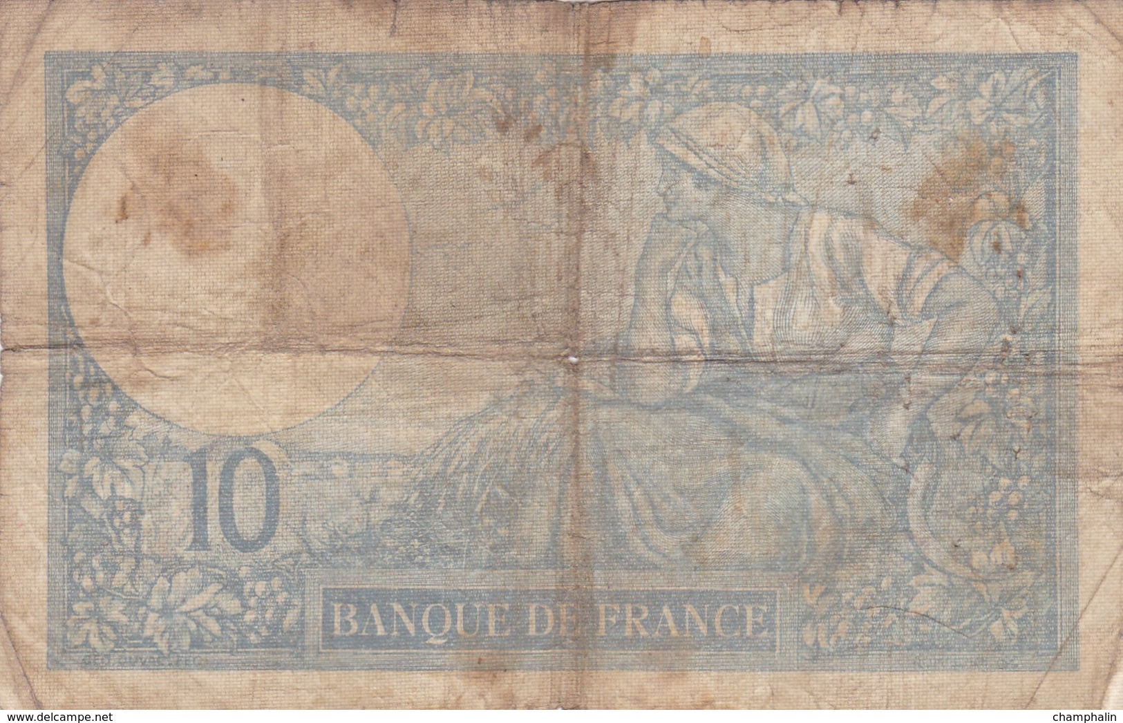 France - Billet De 10 Francs Type Minerve - 26 Décembre 1940 - 10 F 1916-1942 ''Minerve''