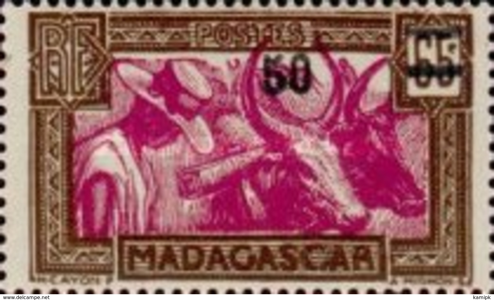 UN USED  STAMPS Madagascar - Previous Issue Surcharged -  1942 - Madagascar (1960-...)