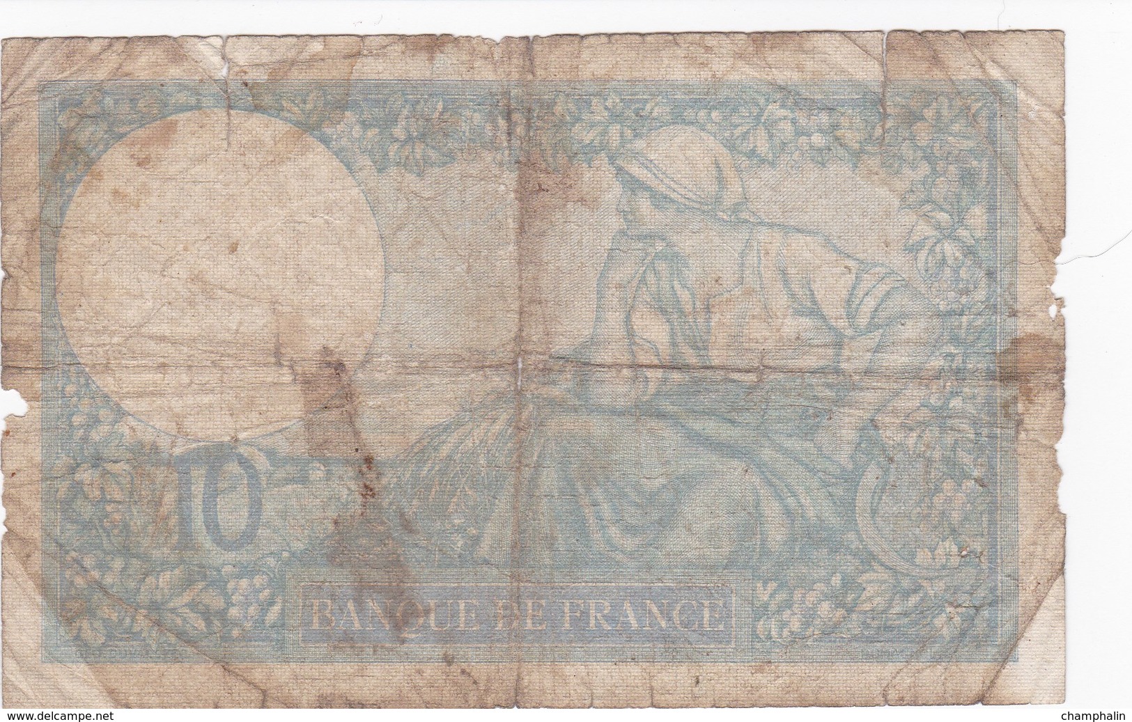 France - Billet De 10 Francs Type Minerve - 7 Septembre 1939 - 10 F 1916-1942 ''Minerve''