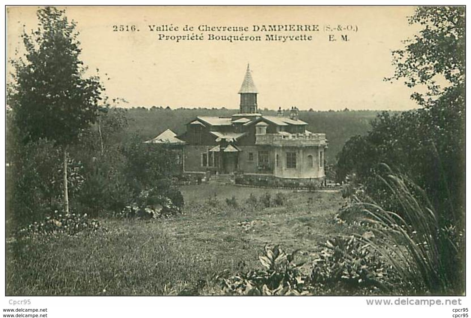 78.DAMPIERRE.N°215.VALLEE DE CHEVREUSE.PROPRIETE BOUQUERON MIRYVETTE - Dampierre En Yvelines