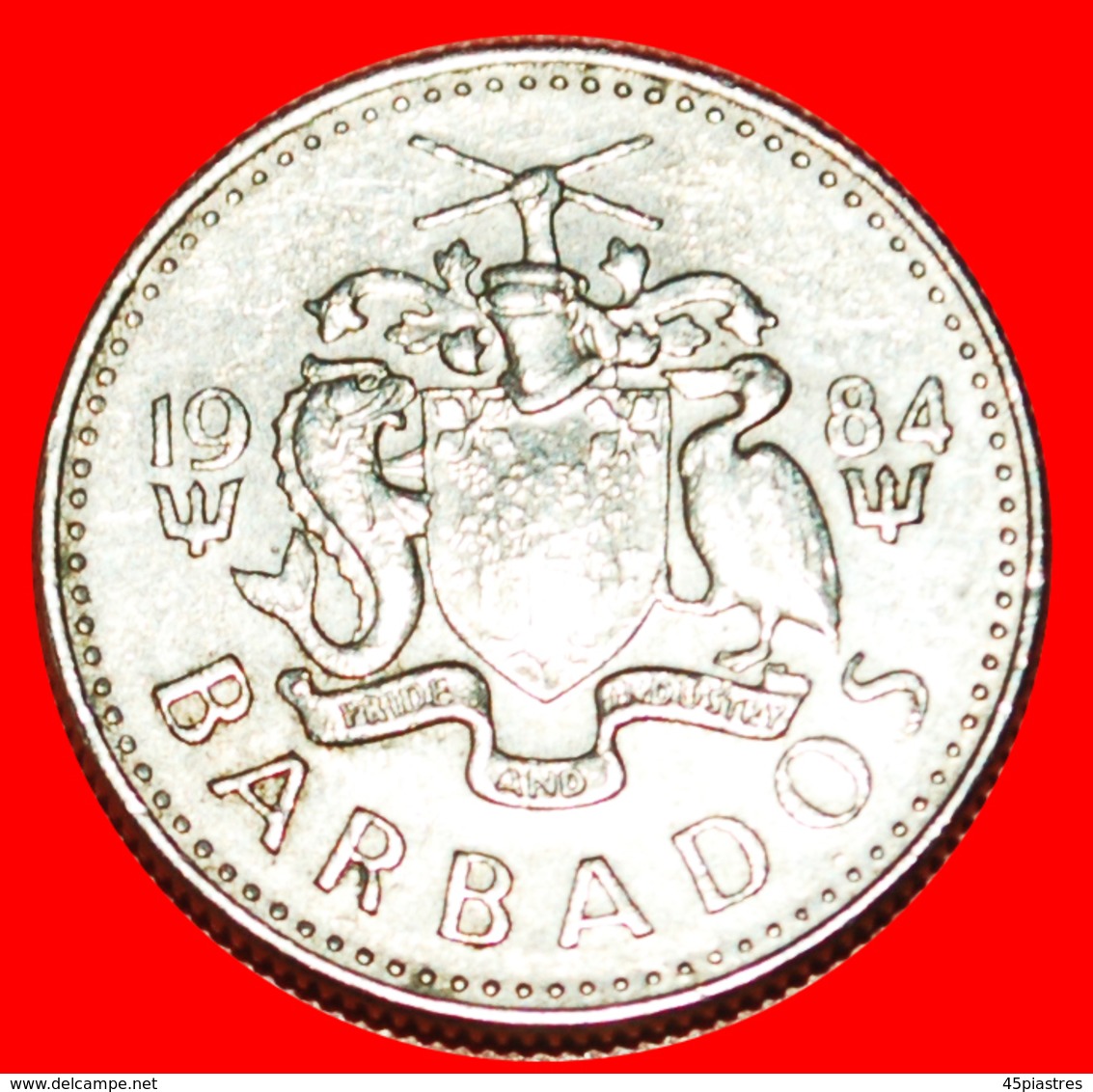 + GREAT BRITAIN (1973-2005): BARBADOS ★ 10 CENTS 1984! LOW START ★ NO RESERVE! - Barbados