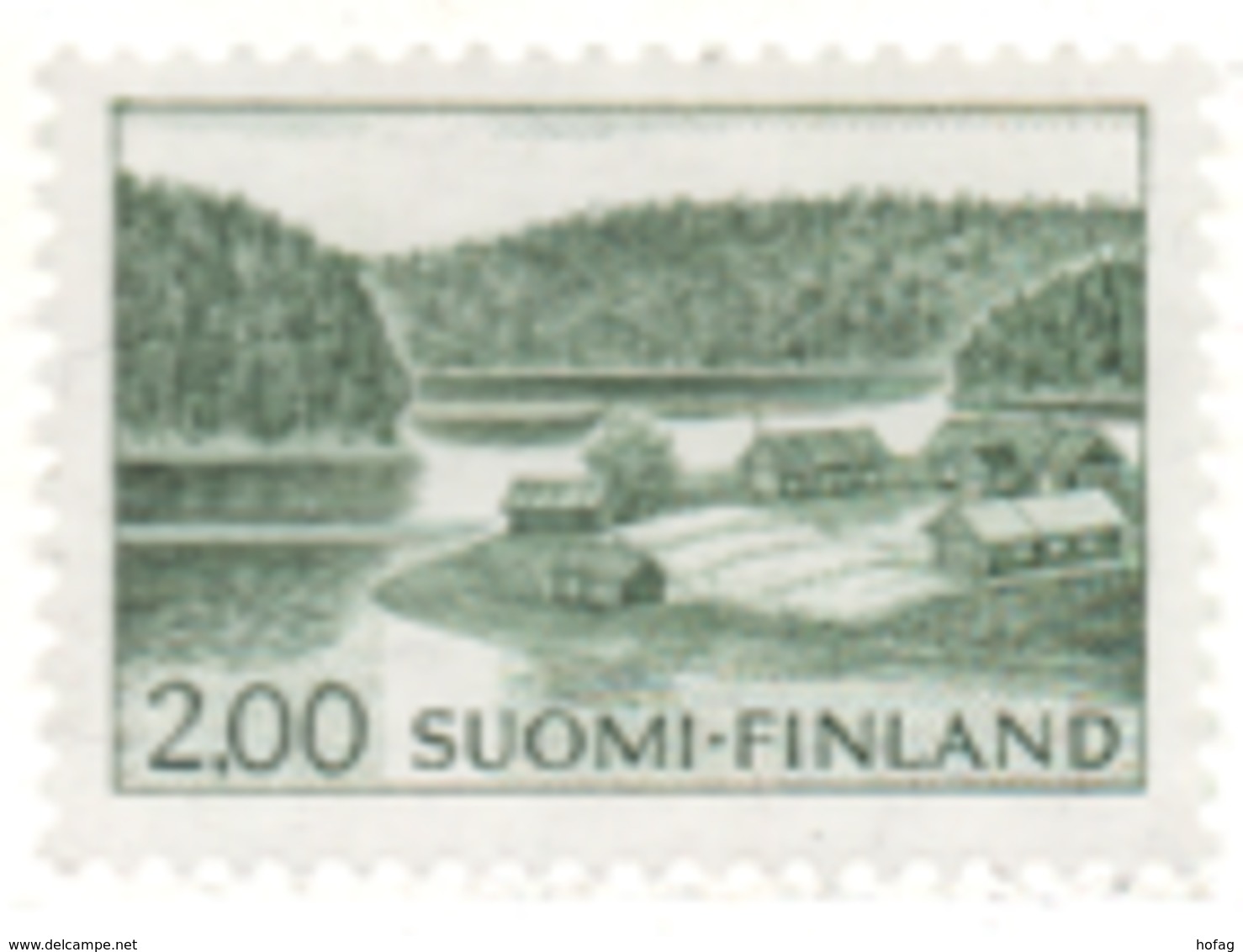 Finnland 1974 MiNr.: 587y Postfrisch; Finland MNH YT 548C - Unused Stamps