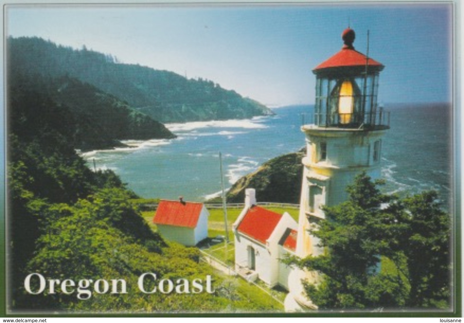 19 / 4 / 408  -  HECETA HEAD  LIGTHOUSE  ( PHARE ). OREGON  - C P M - Autres & Non Classés