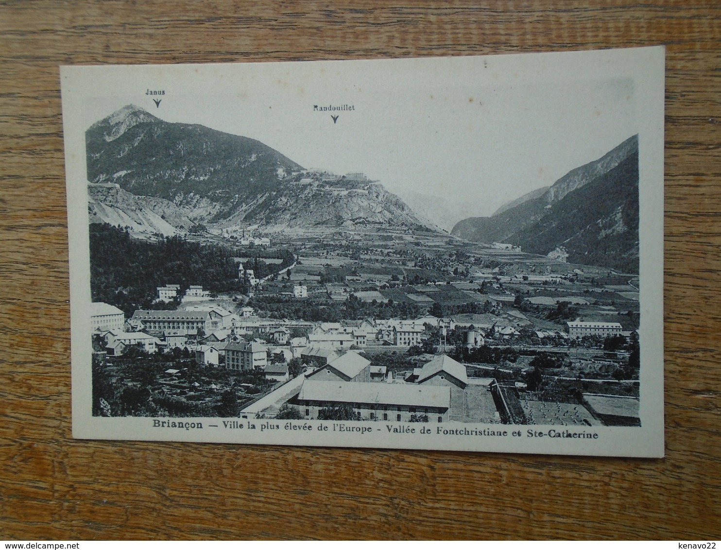 Briançon , Ville La Plus élevée De L'europe , Vallée De Fontchristiane Et Ste-catherine - Briancon