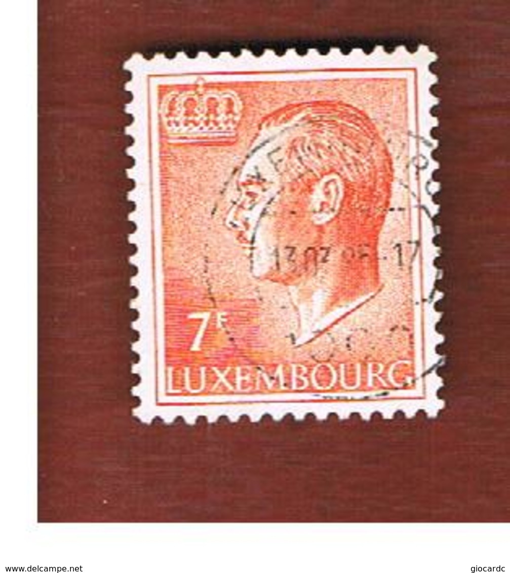 LUSSEMBURGO (LUXEMBOURG)   -   SG 765b   -   1983 GRAND DUKE JEAN  7 F -   USED - 1965-91 Giovanni