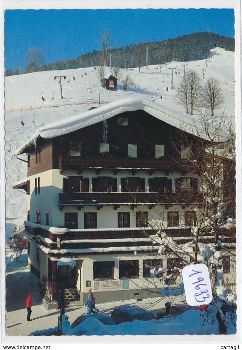 CPM GF  -19633-Autriche -Saalbach -Hotel Peter -Envoi Gratuit - Saalbach