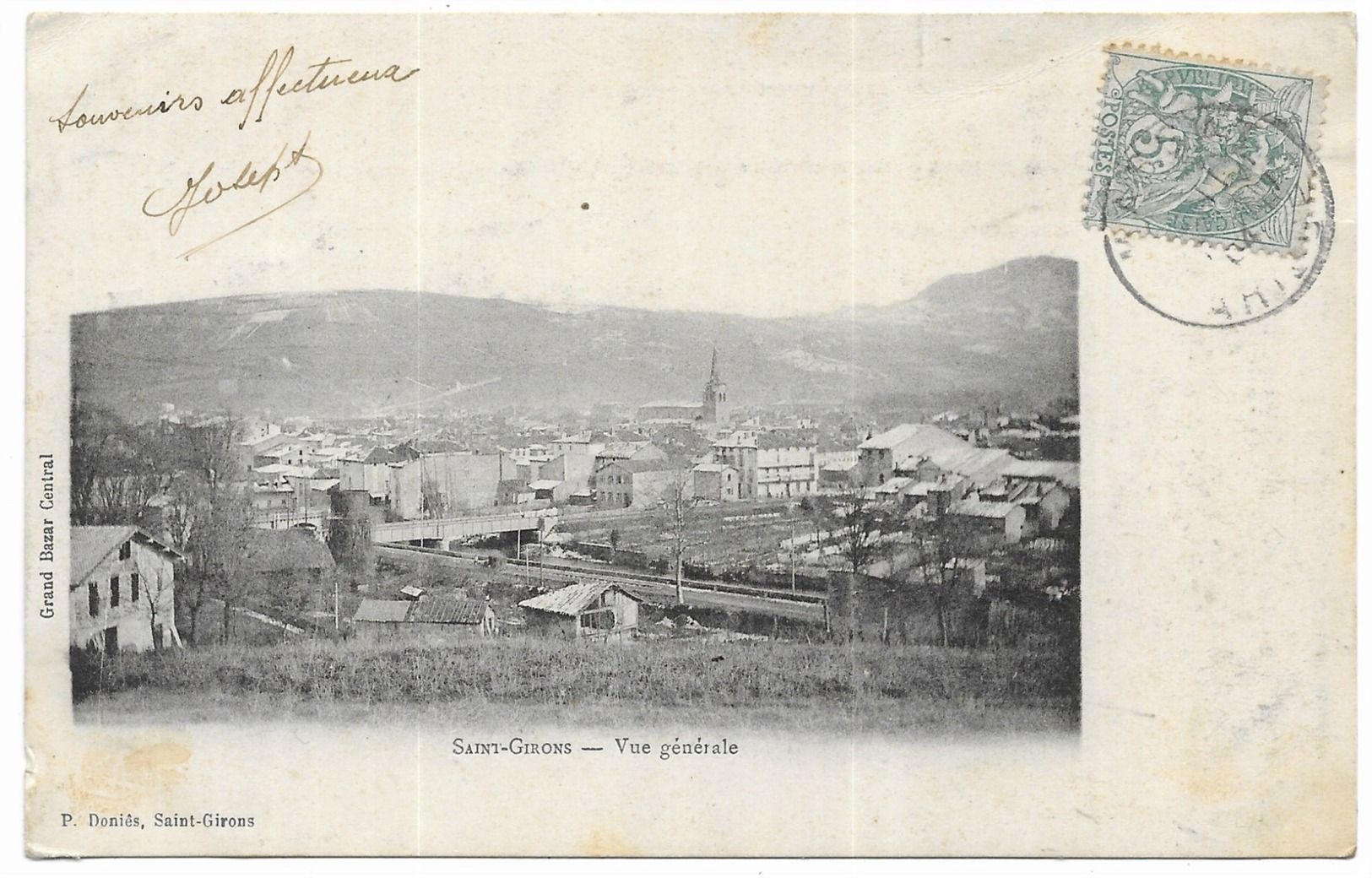 Saint Girons Vue Générale P. Doniès, Saint Girons - Saint Girons