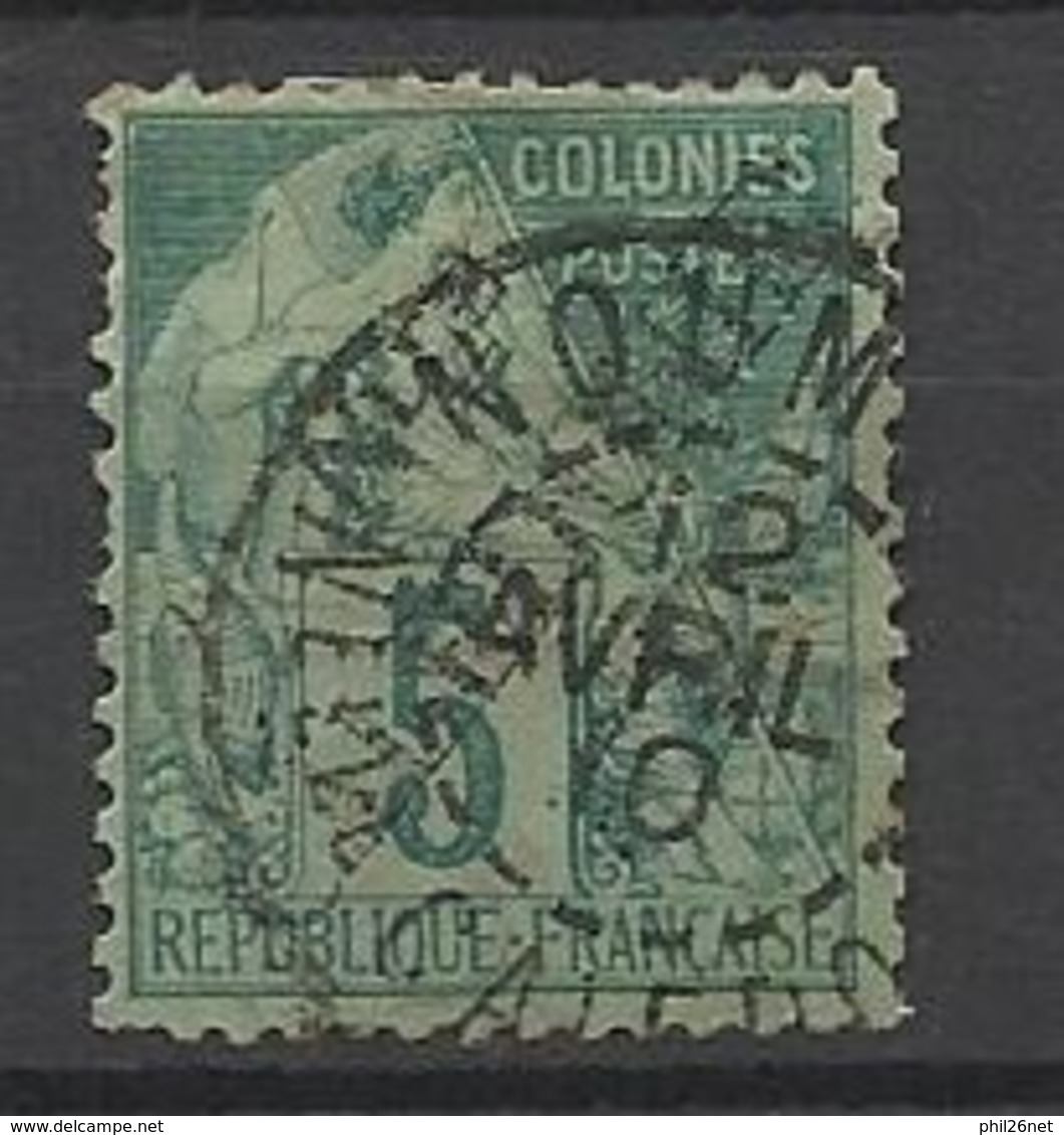 Nouvele Calédonie Poste Colonies Générales N°49 Oblitéré Nouméa Le 12/04/1910 B/TB     - Oblitérés