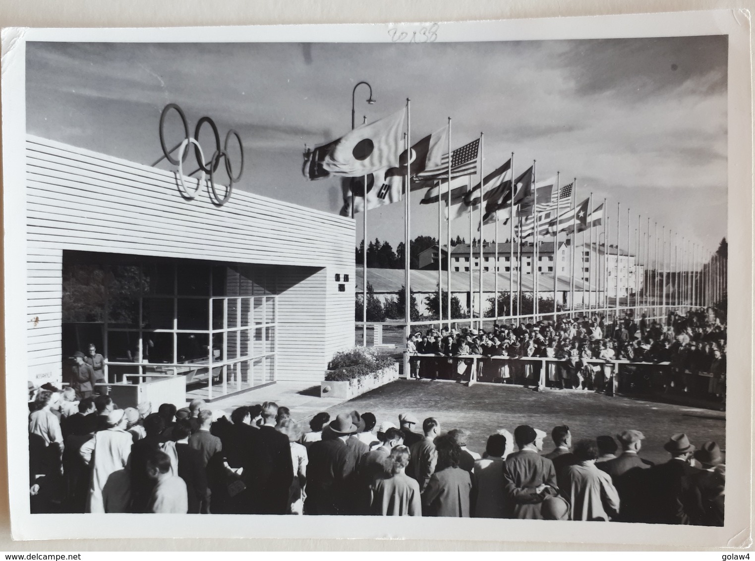 20138# FINLANDE HELSINKI HELSINGFORS XV OLYMPIA 1952 JEUX OLYMPIQUES OLYMPICS GAMES SUOMI FINLAND Pour LUXEMBOURG - Sommer 1952: Helsinki