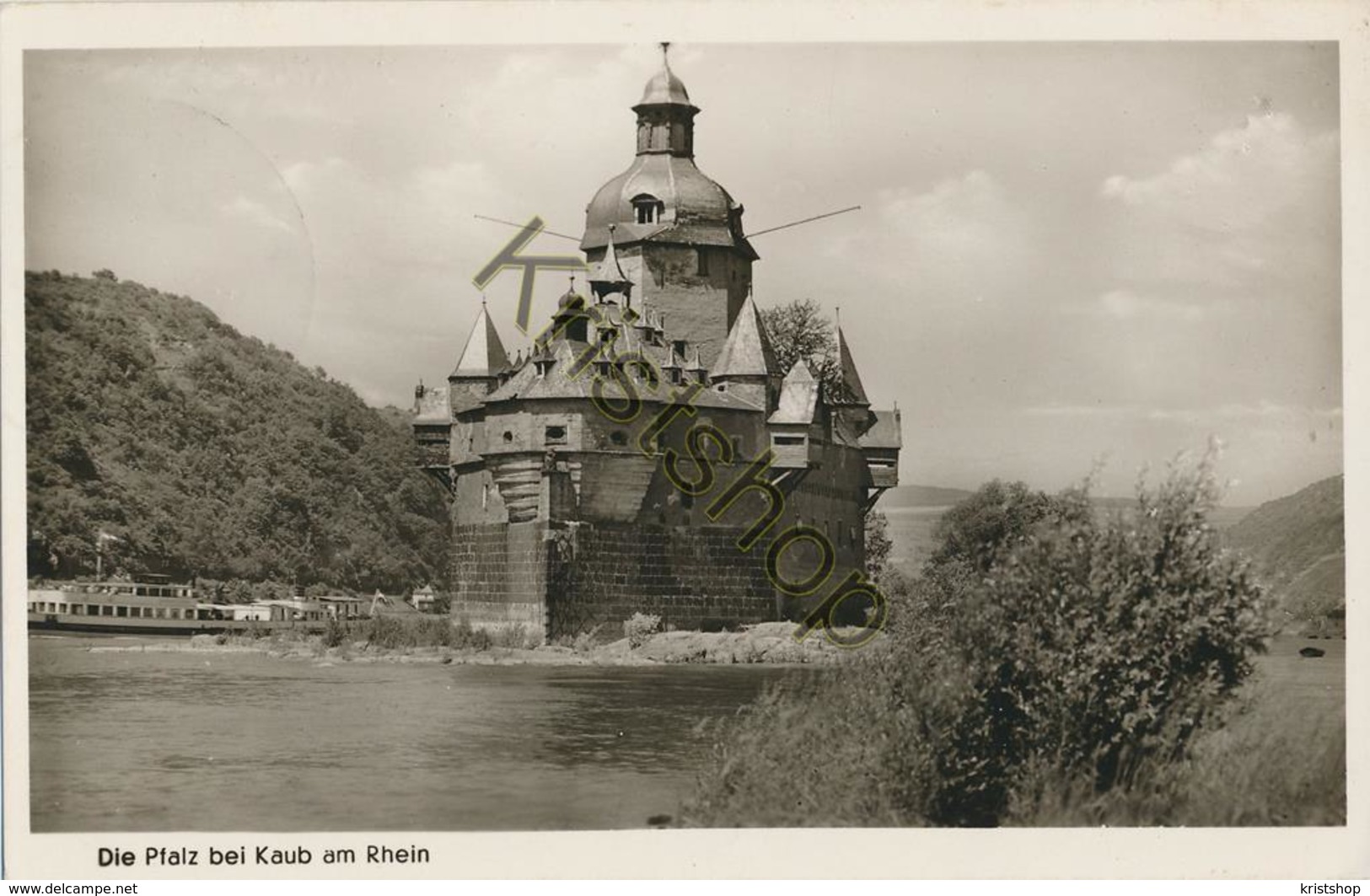 Die Pfalz Bei Kaub Am Rhein [AA41-3.982 - Autres & Non Classés