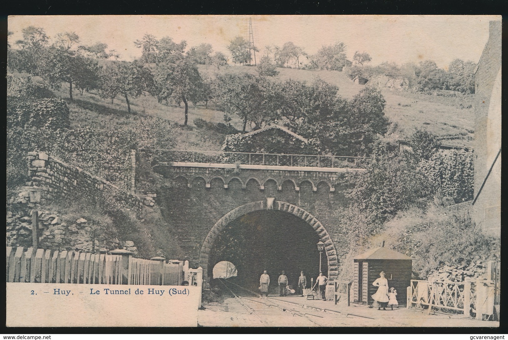 HUY   LE TUNNEL DE HUY  SUD - Huy