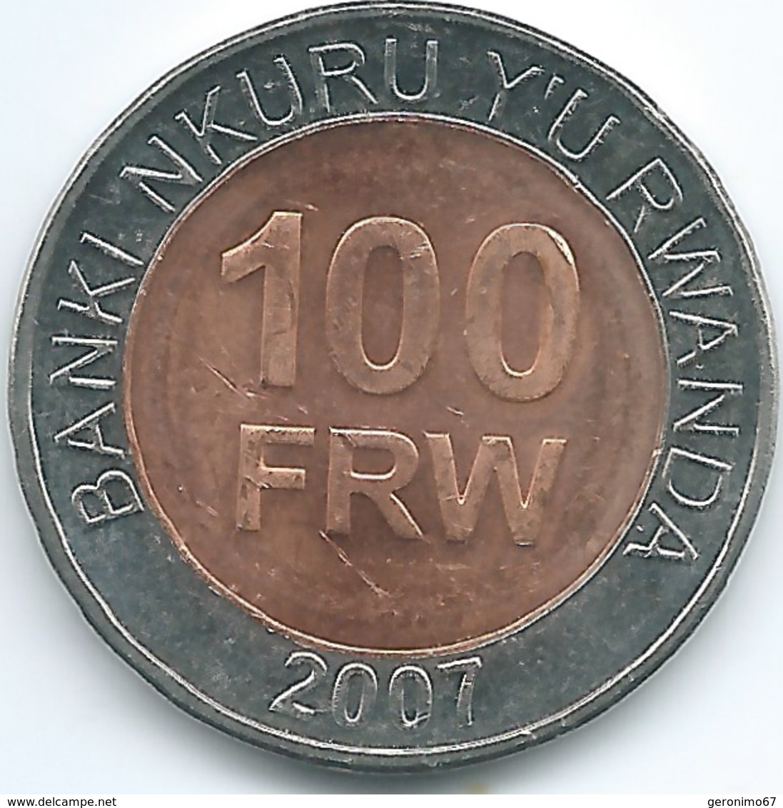 Rwanda - 100 Francs - 2007 - KM32 - Rwanda