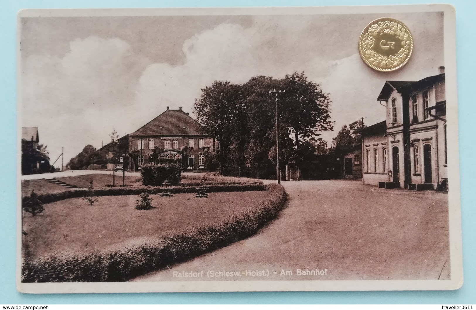 Raisdorf, Holstein, Am Bahnhof, 1920 - Preetz