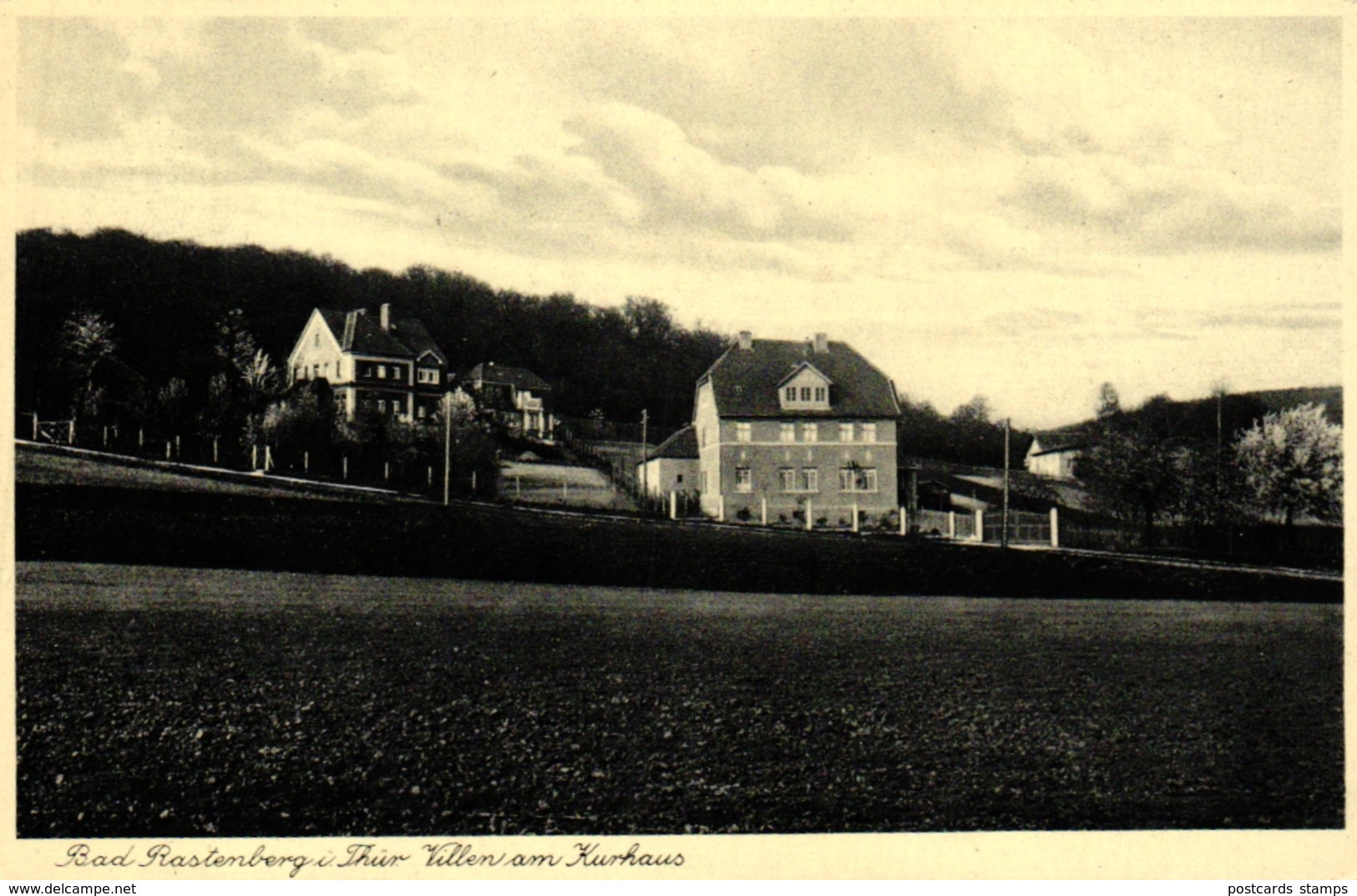 Bad Rastenberg, Villen Am Kurhaus, Ca. 30er Jahre - Rastenburg