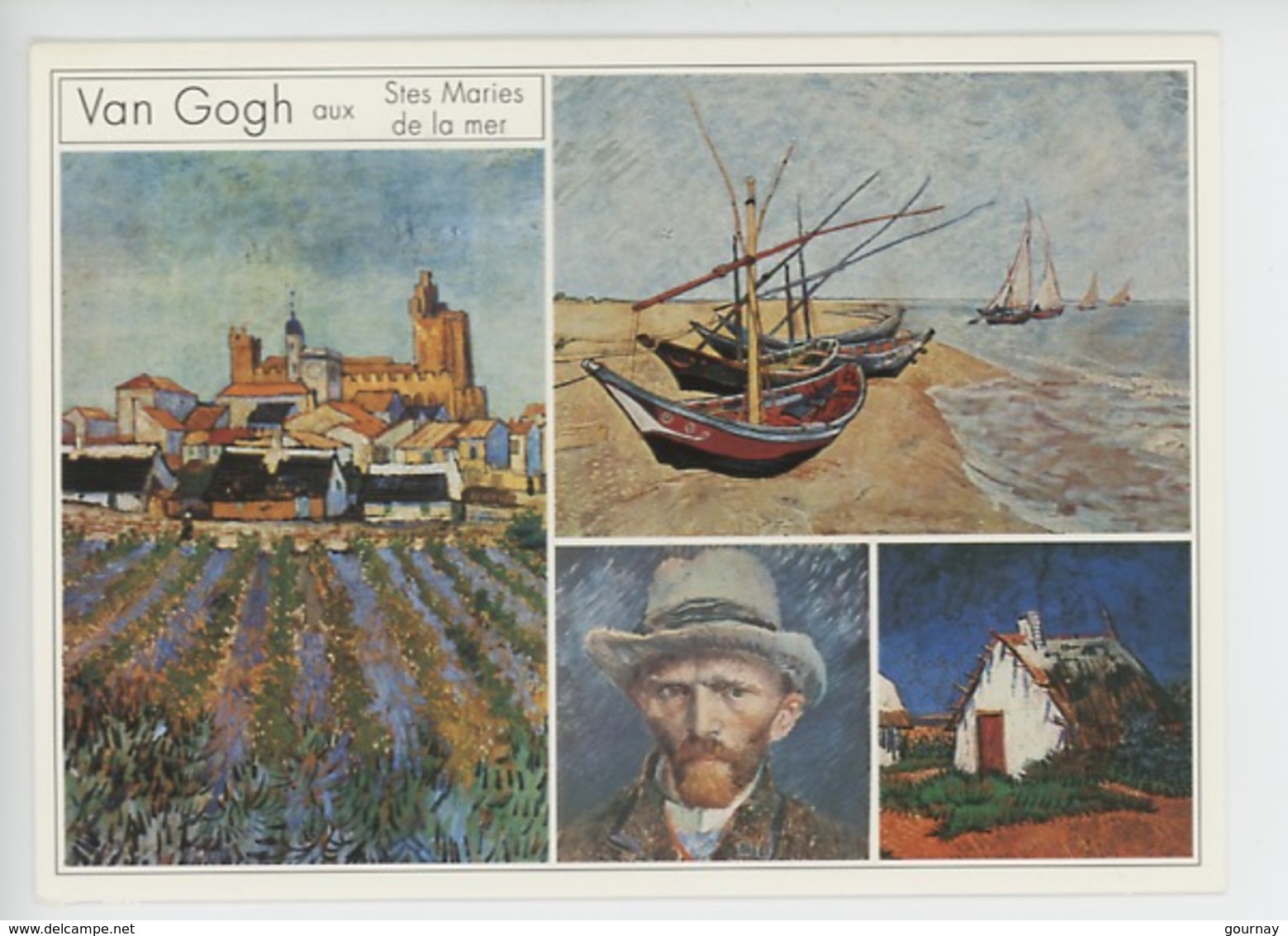 Vincent Van Gogh 1853/1890 - Aux Saintes Marie De La Mer (multivues) - Paintings