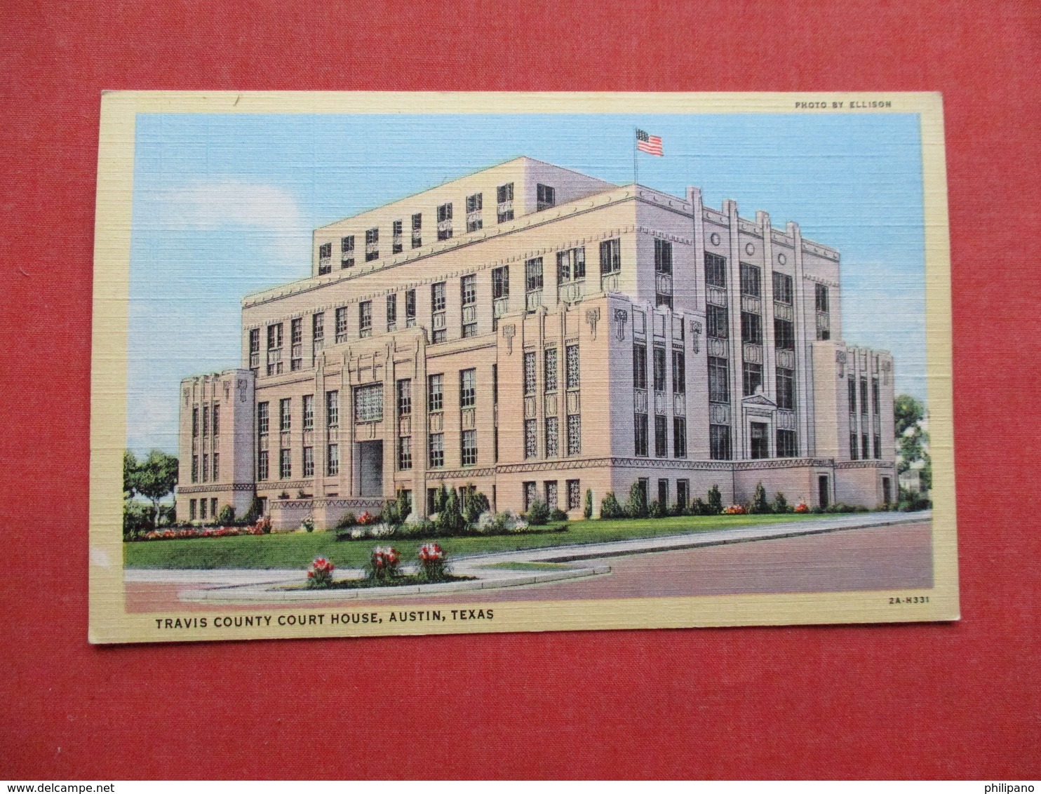 Travis County Court House  - Texas > Austin    Ref 3305 - Austin