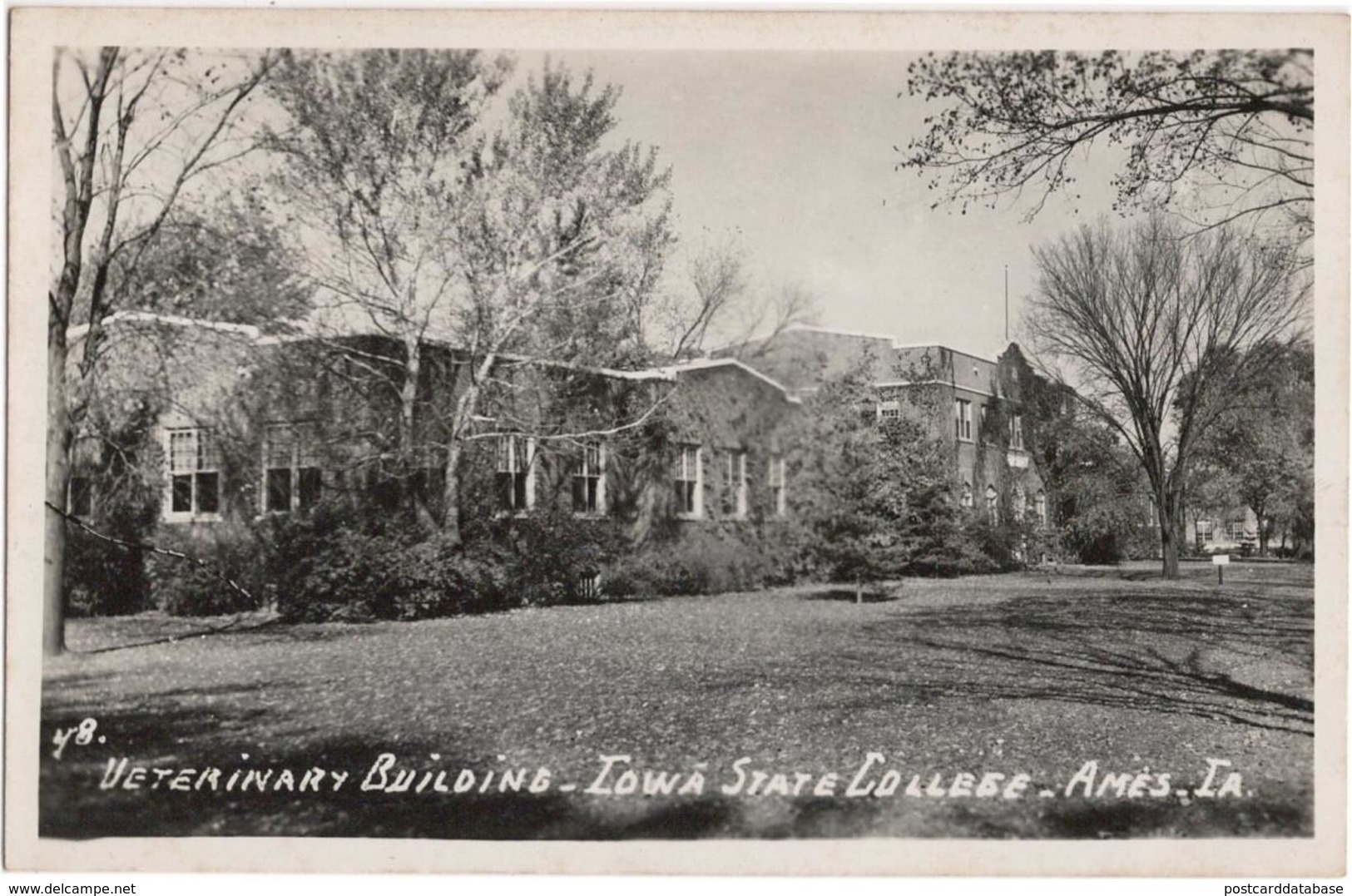 Veterinary Building - Iowa State College - Ames - Iowa - Ames