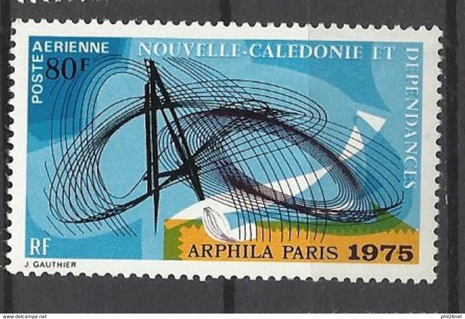 Nouvelle Calédonie Poste Aérienne N°160 Neuf * * /*  TB  Arphila 1975     - Nuovi