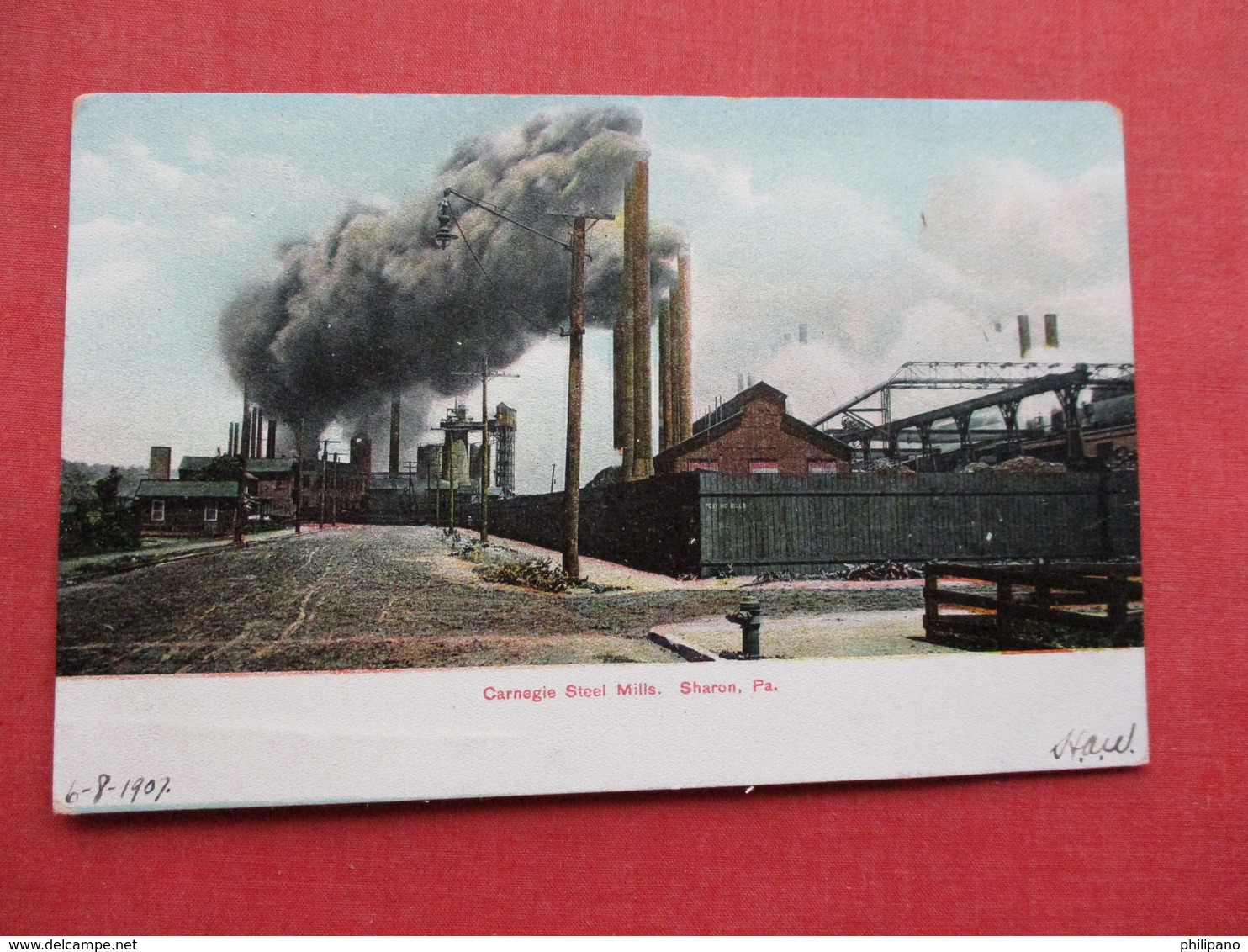Carnegie Steel Mills  Sharon Pa.    Ref 3305 - Industry