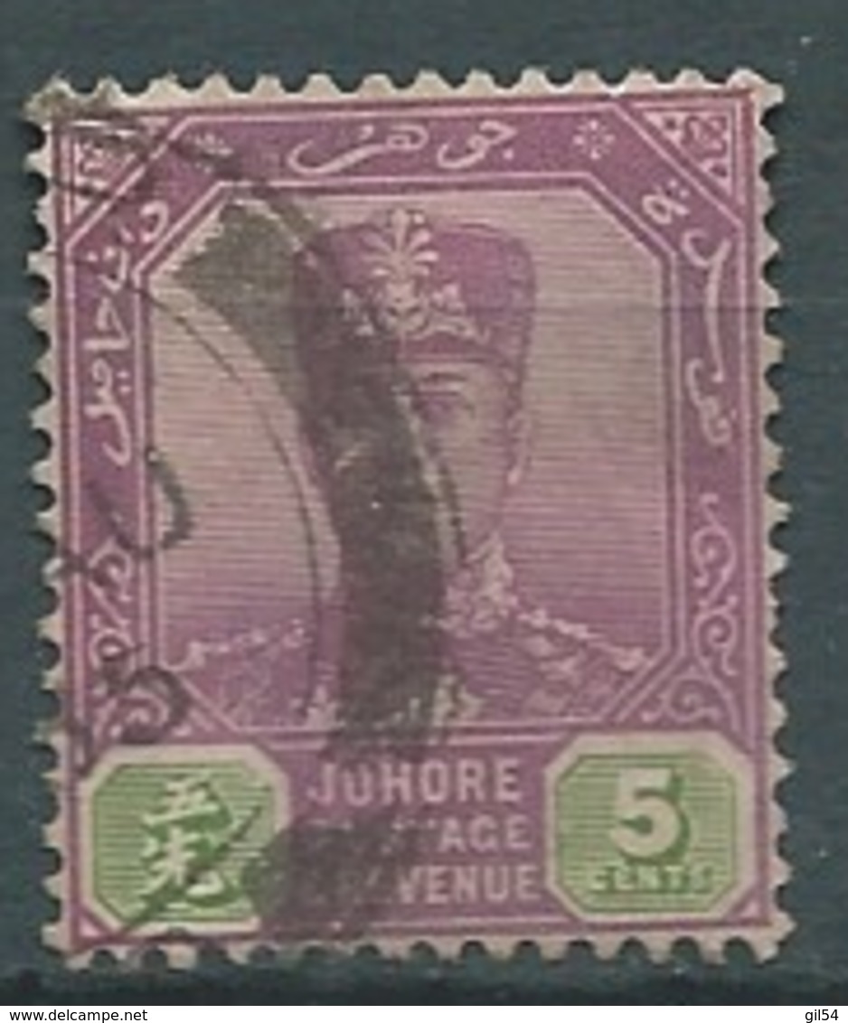 Johore    - Yvert N° 89 Oblitéré - Bce 18341 - Johore