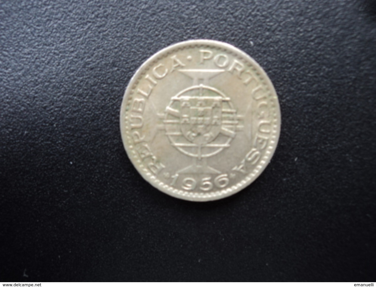 ANGOLA : 2.½ ESCUDO  1956    KM 77     SUP - Angola