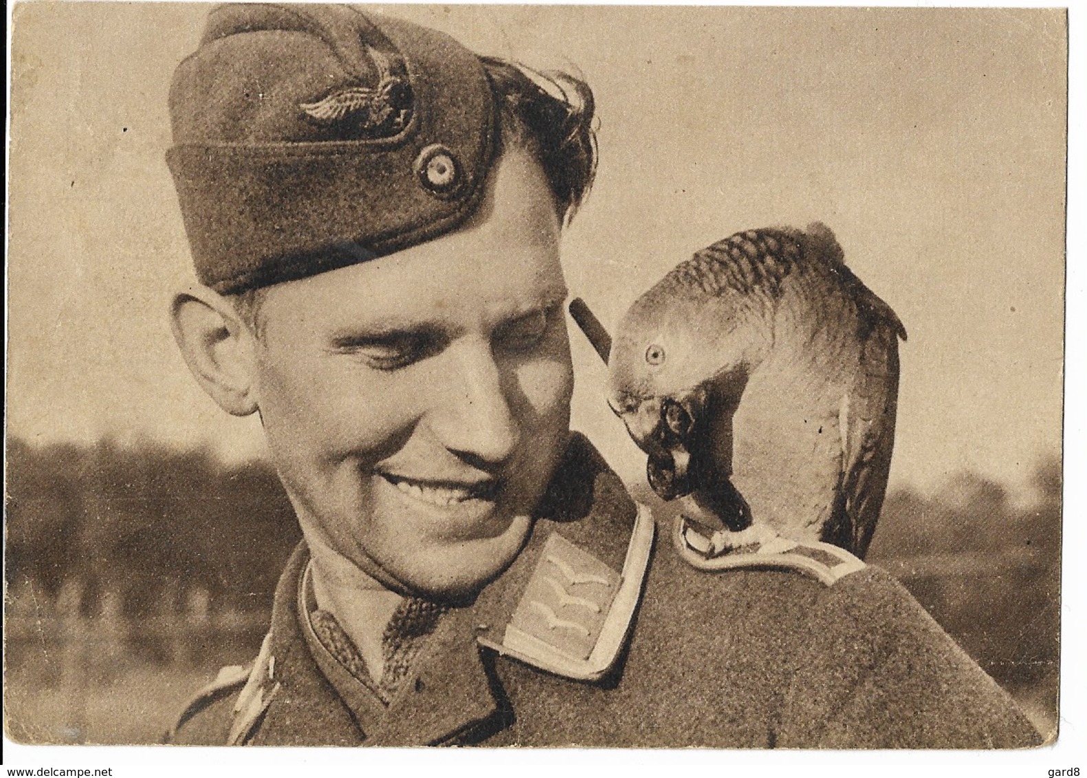 Wehrmacht  - Luftwaffe  - Carte D'un Calendrier "Der Adler" - War 1939-45