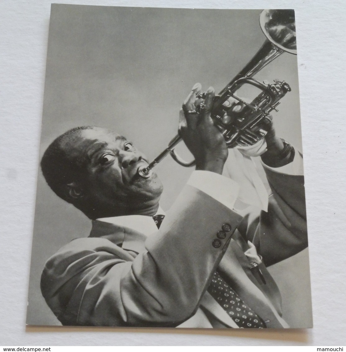 LOUIS AMSTRONG - Carte Postale Maxi ( A5 : 21 X 15) - Photo MGM - Chanteurs & Musiciens