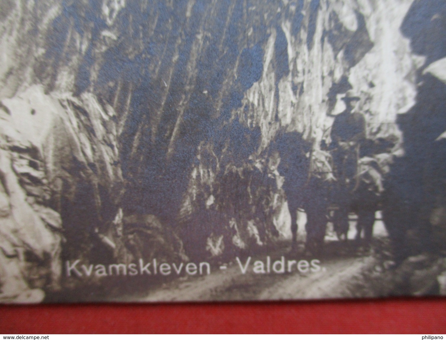 RPPC  Norway  Kvamsklleven Valdres  Has Stamp & Cancel     Ref 3306 - Norway