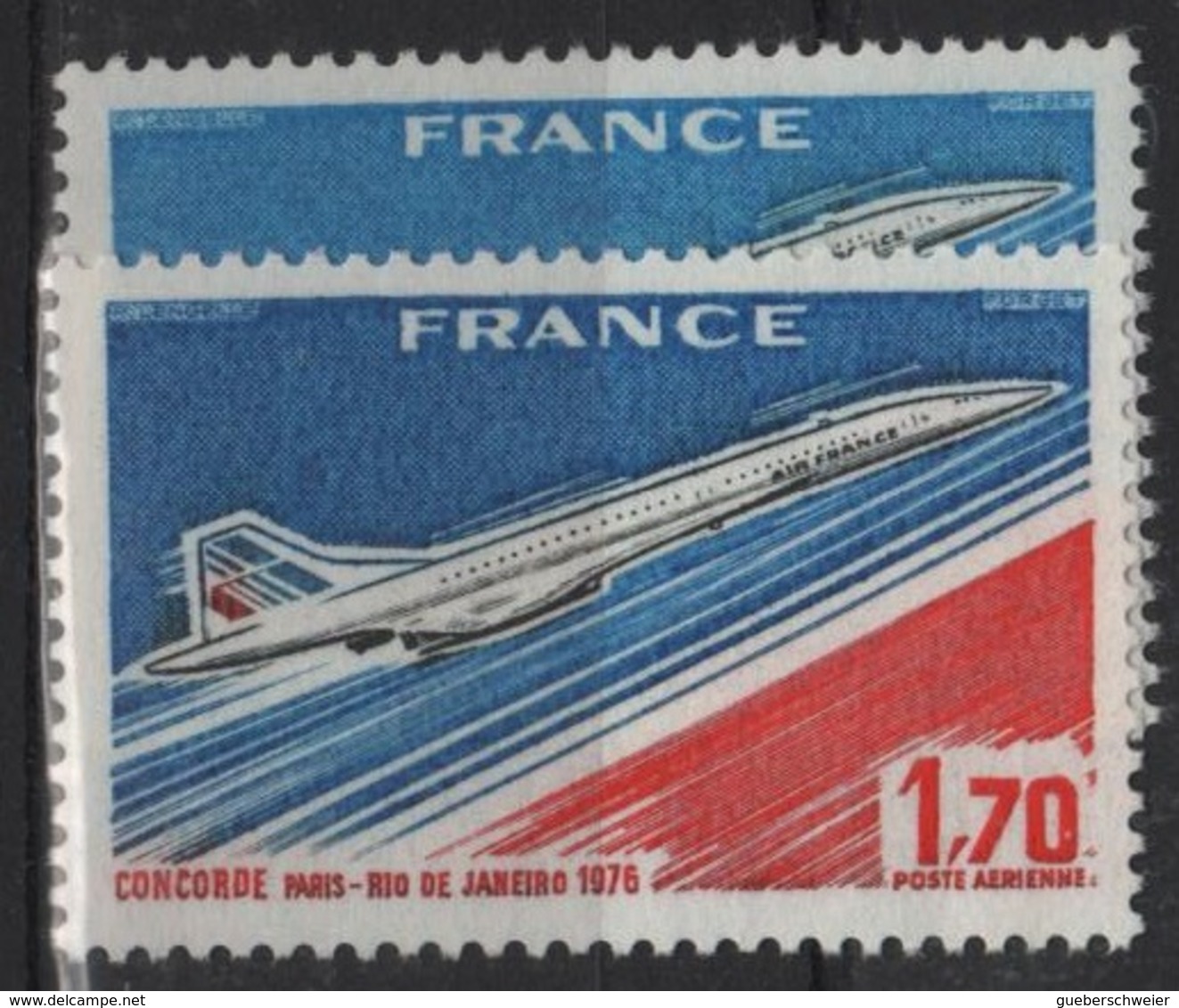 FR PA100 - FRANCE PA 49 Neufs** Variétés De Couleurs Bleu Clair Et Bleu Foncé - Neufs