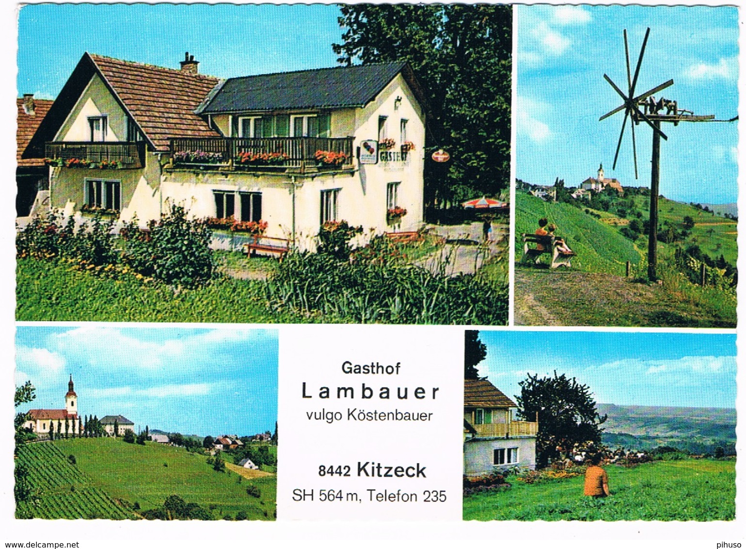 A-3982  KITZECK : Gasthof Lambauer - Leibnitz
