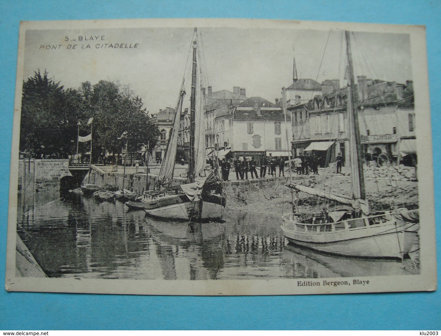 33 - Blaye - Pont De La Citadelle - 1917 - Blaye