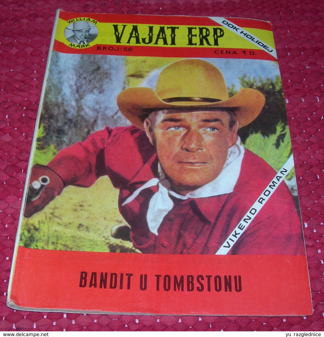 Randolph Scott VAJAT ERP Yugoslavian From 1969 VERY RARE - Magazines