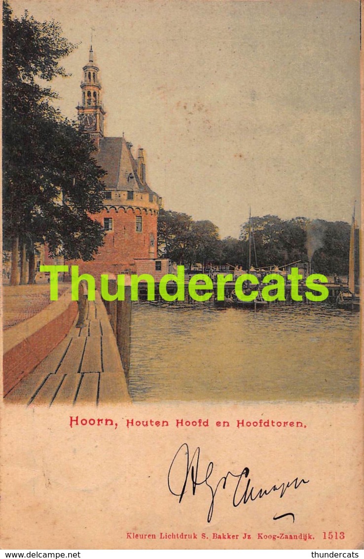 CPA HOORN HOUTEN HOOFD  EN HOOFDTOREN - Hoorn