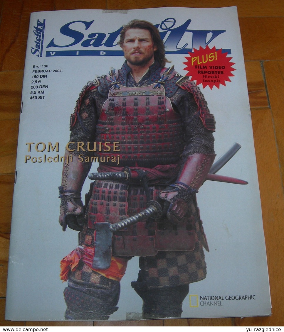 Tom Cruise - SATELIT TV Serbian February 2004 VERY RARE - Magazines